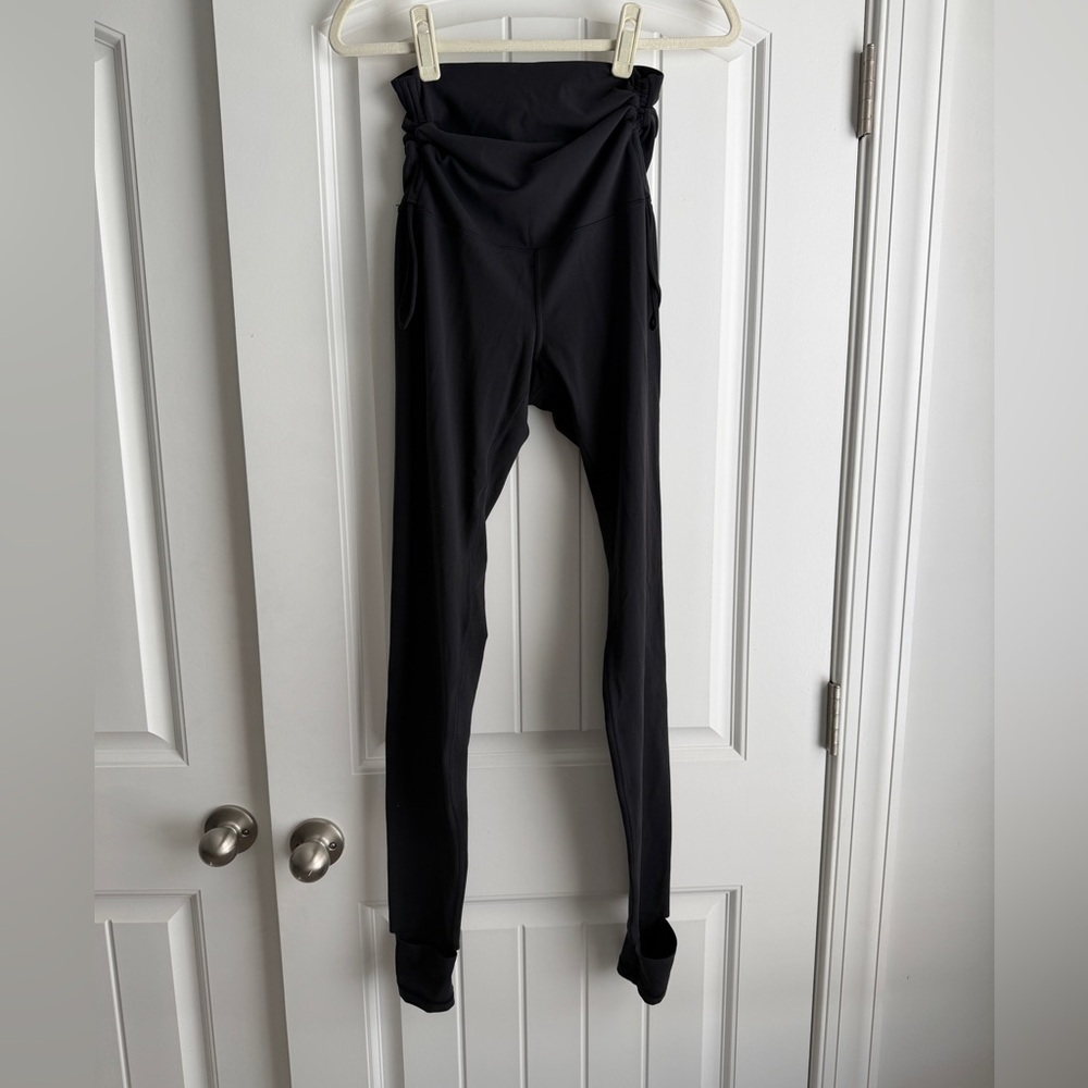 Lululemon Black Stirrup Leggings